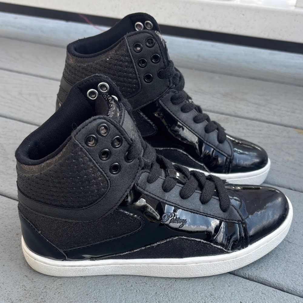 Pastry Black High-Top Kids Sneakers